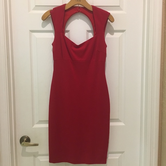 Cache Dresses & Skirts - Cache Red Dress, Size 4